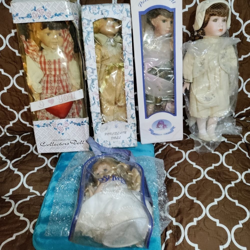 Collector's Porcelain vintage doll